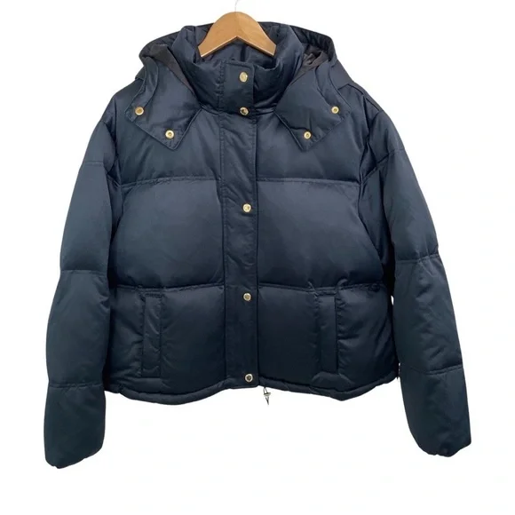 Lauren Ralph Lauren Black Plus Size Satin Puffer Jacket 2X NWT - Picture 8 of 16